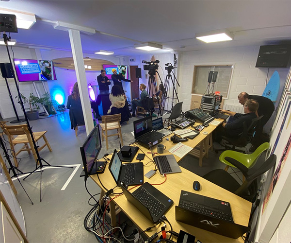Virtual in Person Event Setup