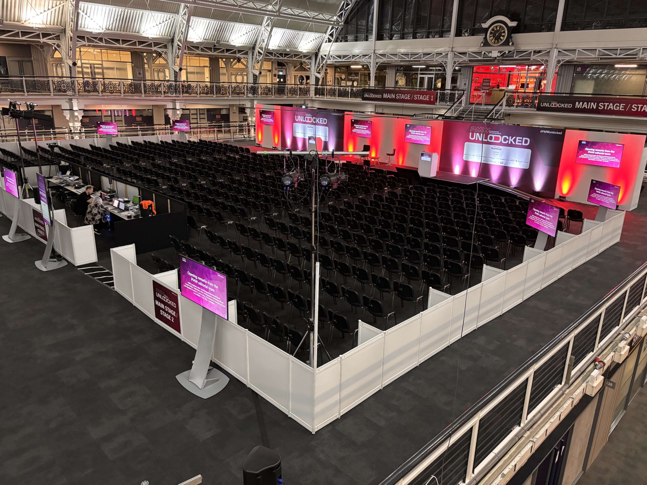 AV Live Events Setup for PWM unlocked in London