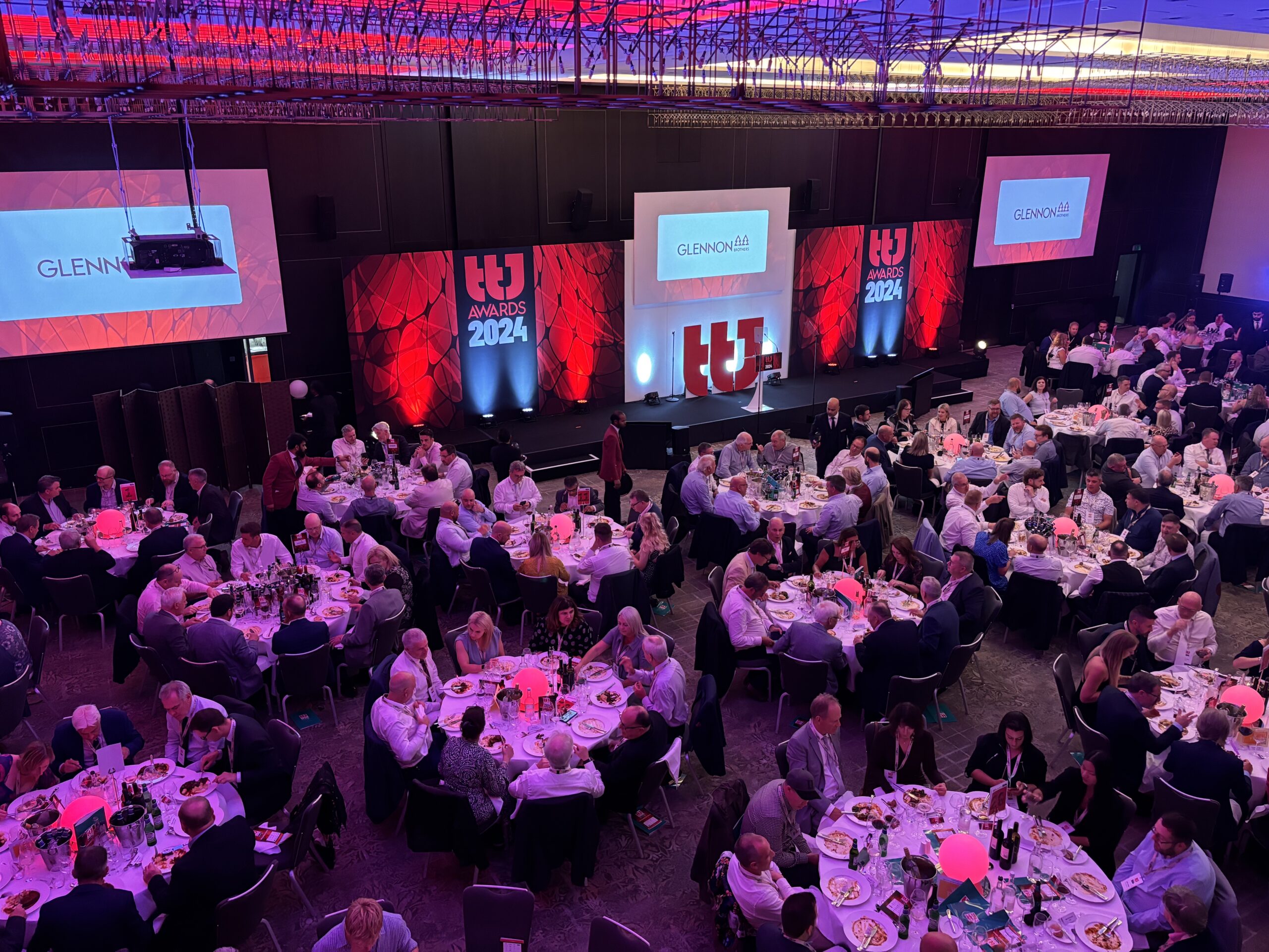 Live Events AV Setup by Paraguard AV for TTJ Awards