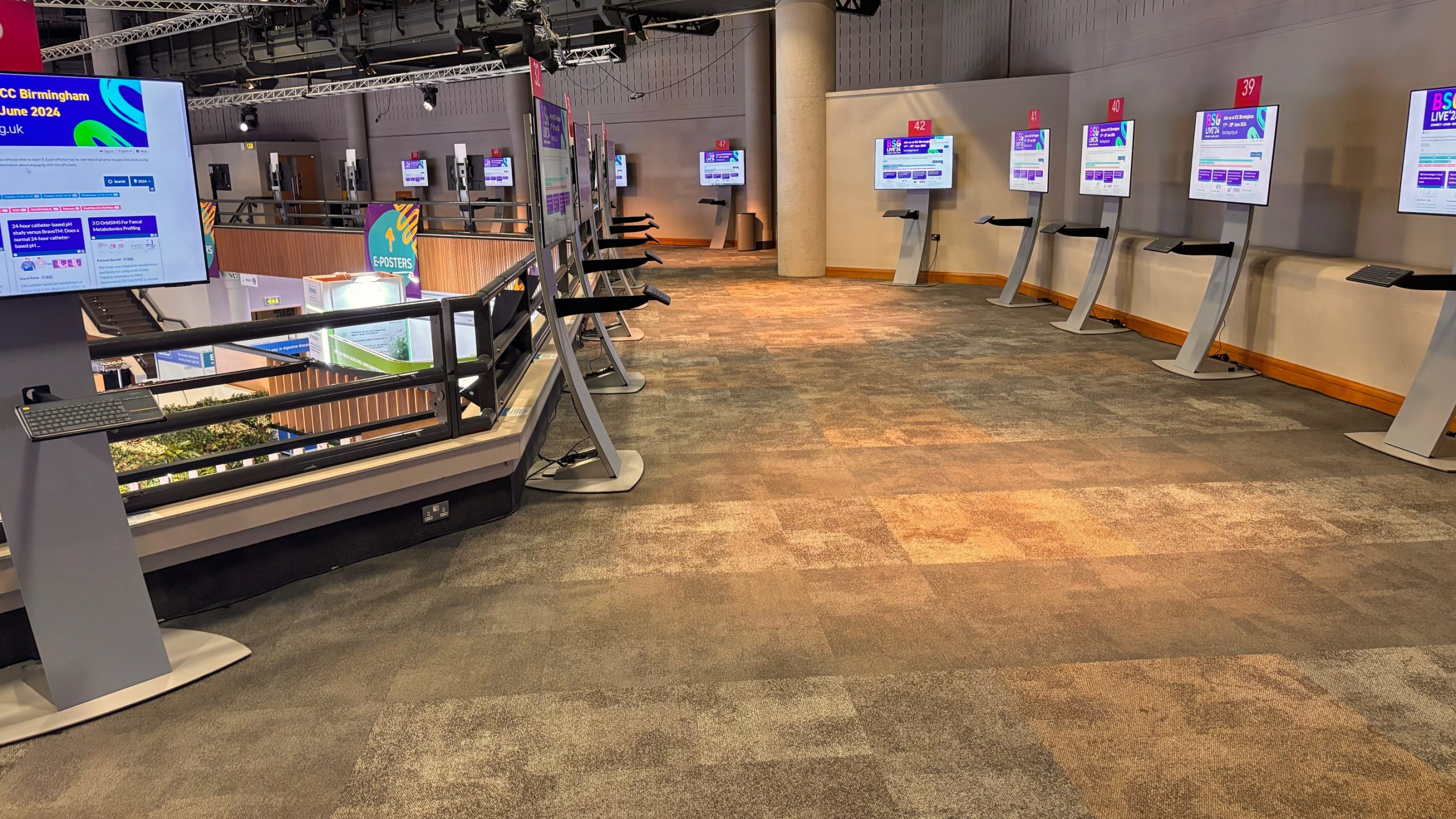 ParaGuard AV Provides 50 ePosters To The BSG Conference at Birminghams ICC